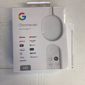 Chrome cast with google tv hd